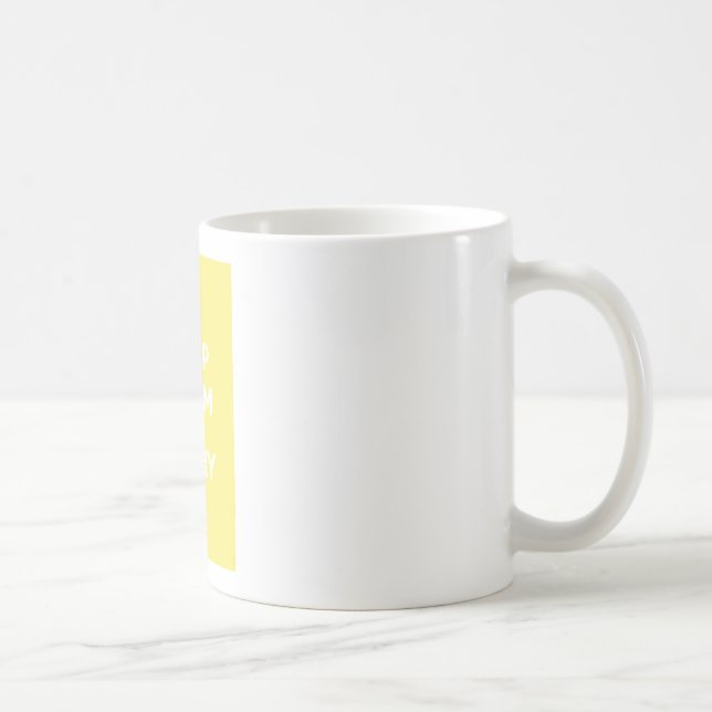 Mug Maintenez calme et portez la MERINGUE (Droite)