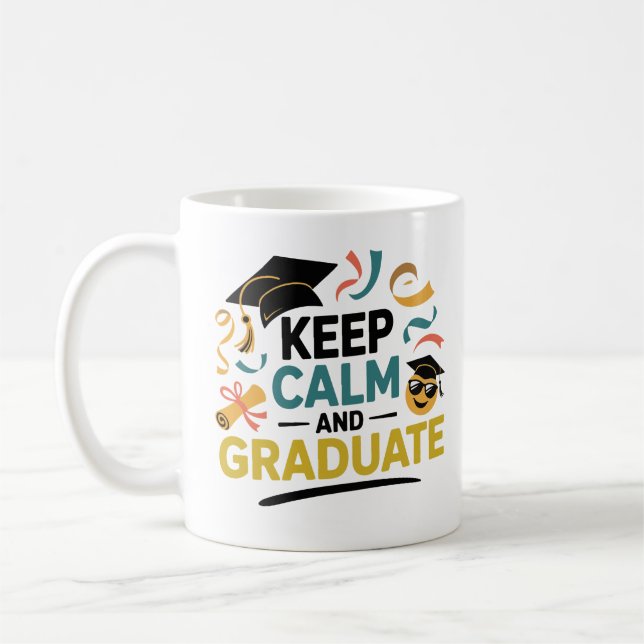 Mug Maintenez le calme et la maîtrise (Gauche)