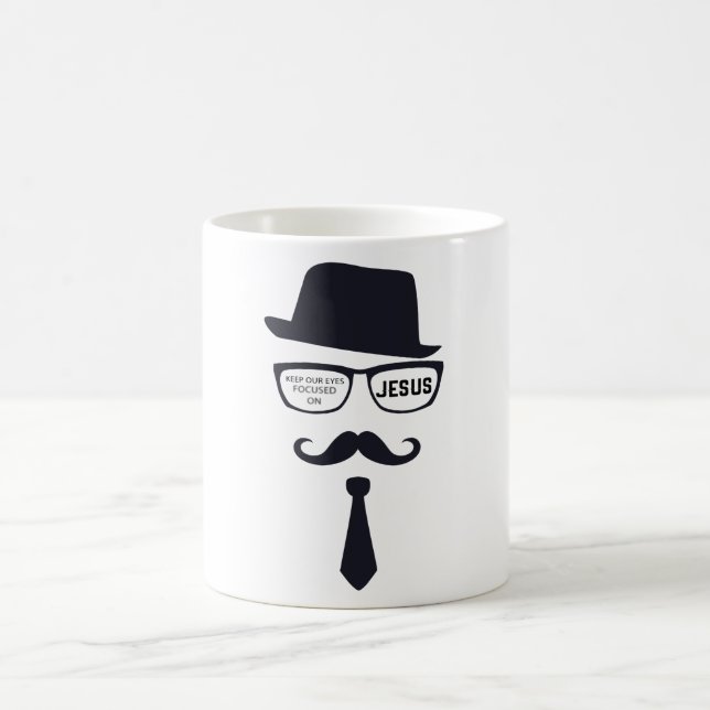 Mug Maintenez nos yeux concentrés sur Jésus (Centre)