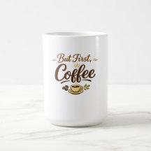 Mais d'abord, Café – Conception de typographie cos