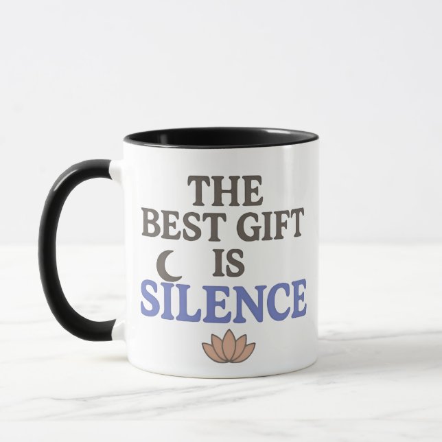 Mug Mais D'Abord, La Paix Intérieure Inspirée Du Café (Gauche)