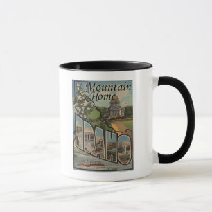 Mug Maison de montagne, Idaho - grandes scènes de