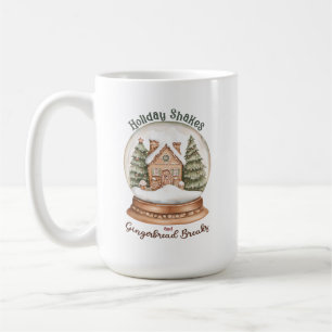 Mug Maison de pain d'épice Noël Globe des neiges