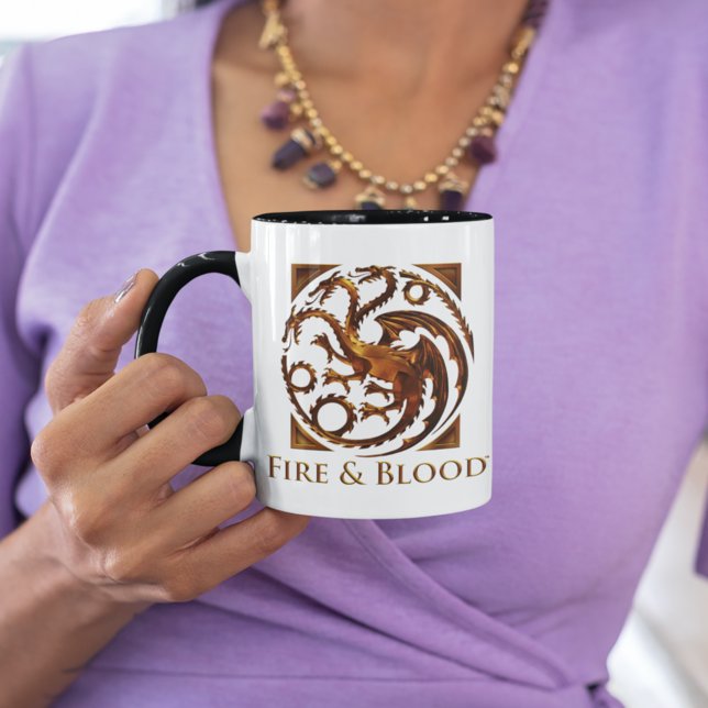 Mug MAISON DU DRAGON | Maison Targaryen Sigil (Créateur téléchargé)
