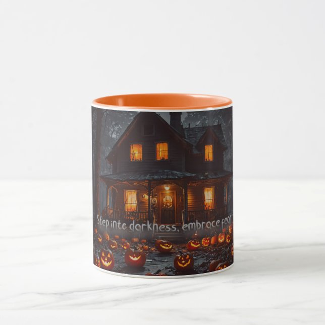 Mug Maison hantée - Halloween (Centre)