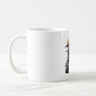 Mug Maison Hantée Halloween Squelettes Citrouille Fant