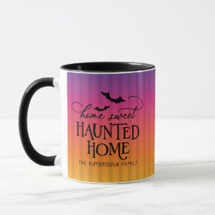 Mug Maison personnalisée Douce Maison Hantée Halloween