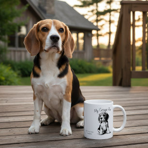Mug Maisonnette Mignonne Animal de Compagnie - Beagle/