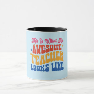 Mug Maître bleu génial