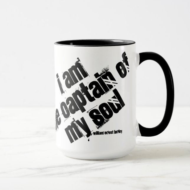 Mug Maître de ma Destin-Citation (Droite)