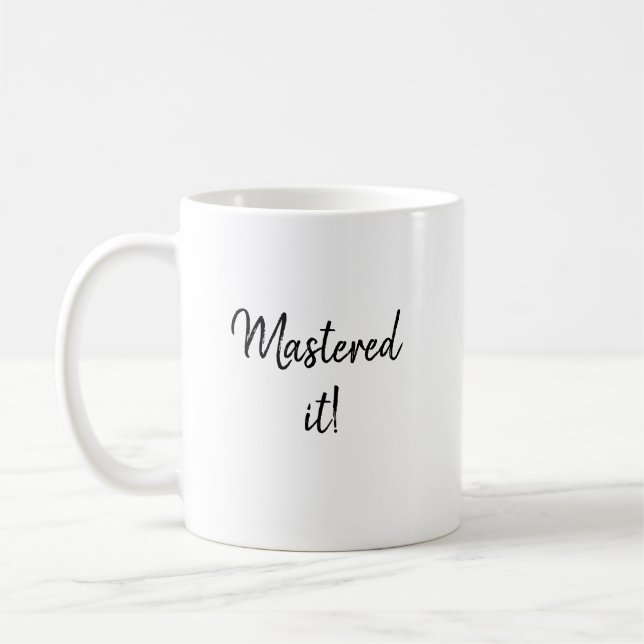 Mug Maîtrise de l'enseignement collégial (Gauche)