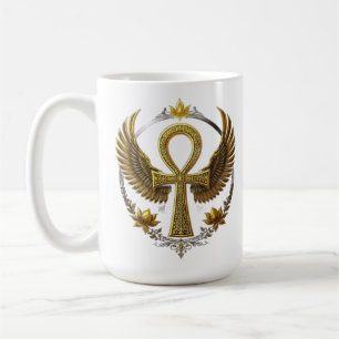 Mug Majestic Ankh Power Patrimoine sacré de l'Égypte