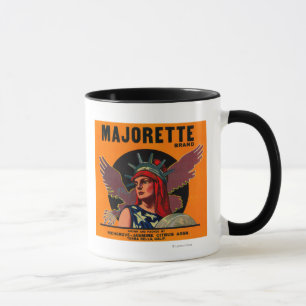 Mug Majorette LabelTerra orange Bella, CA