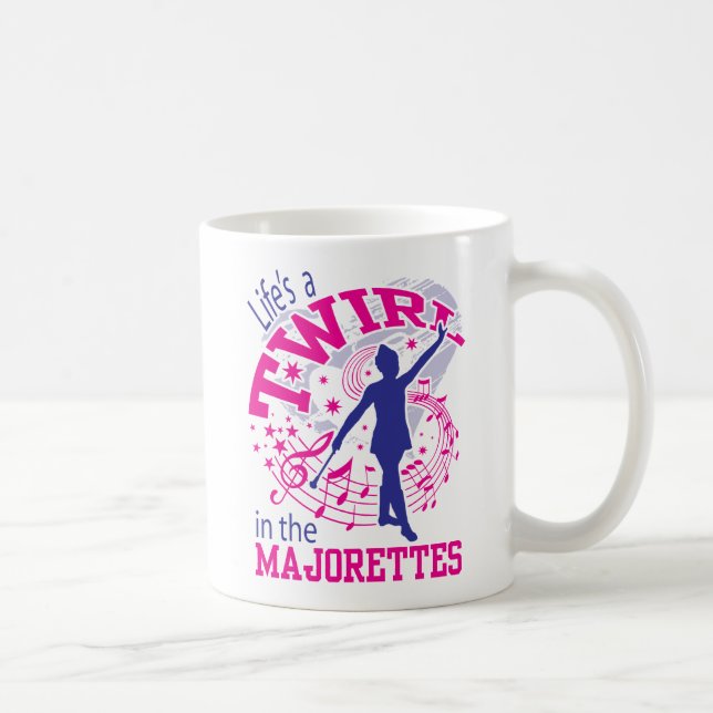 Mug Majorettes, Baton Twirlers (Droite)
