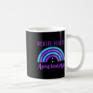 Mug Maladie mentale Inspirationnelle à l'arc-en-ciel