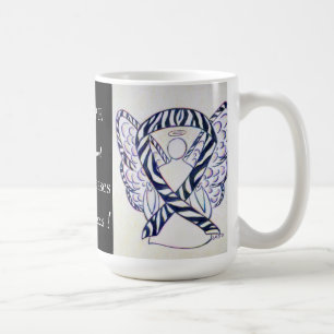 Mug Maladies rares Sensibilisation Ruban Angel Musique