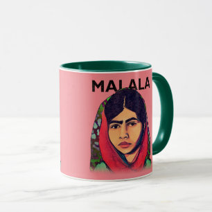 Mug Malala Yousafzai, Art féministe Inspirant