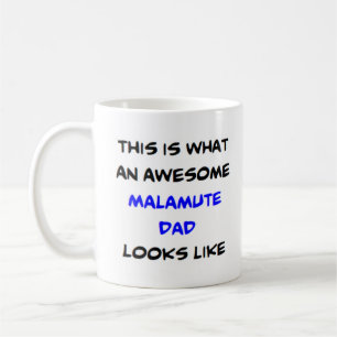 Mug malamute papa, génial
