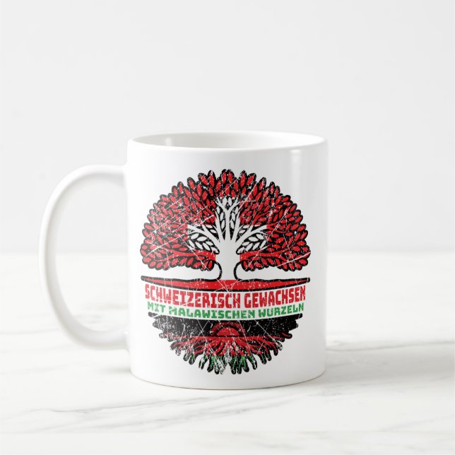 Mug Malawi Malawi Suisse Arbre Racines (Gauche)