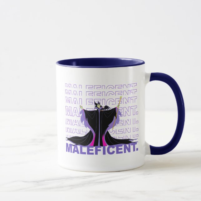 Mug Maléfique | En texte violet (Droite)