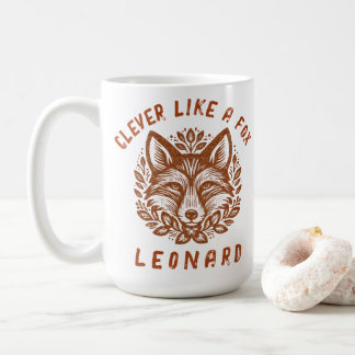 Mug Malin comme un Renard - Votre Texte
