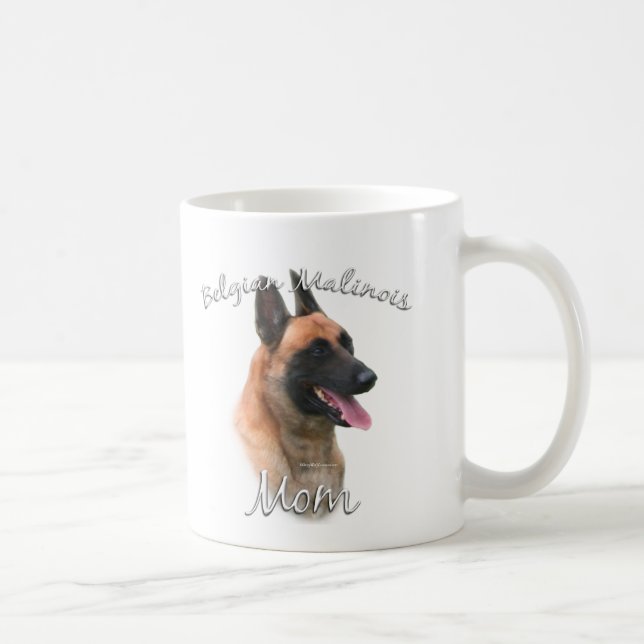 Mug Malinois belge Maman 2 (Droite)