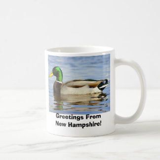 Mug Mallard, salutations du New Hampshire !