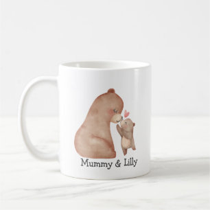 Mug Mama Bear Love - Custom Illustrated for Mom & Baby
