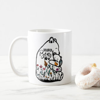 Mug Mama Bear Png JPG Pdf Files, Mama Bear Bear