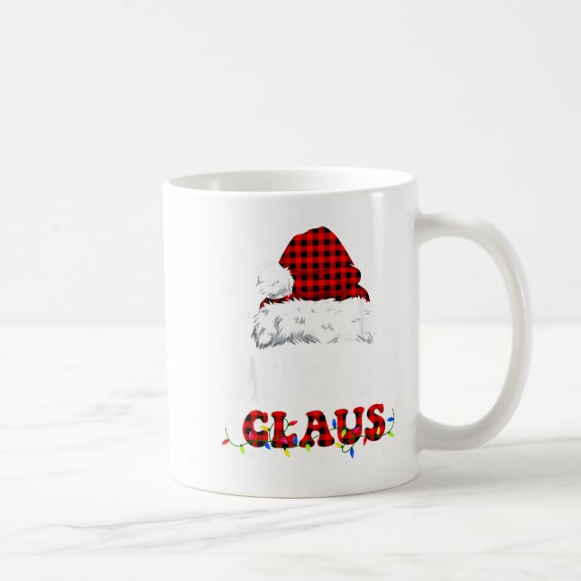 Mug Mama Claus Funny Christmas Lights Pajama Family Ma (Droite)