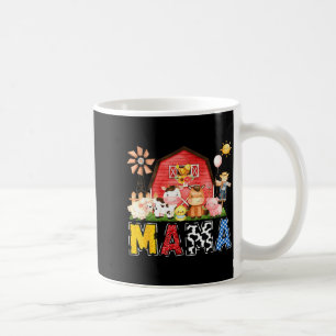 Mug Mama Ferme Vache Anniversaire Garçon Tenue de Fami