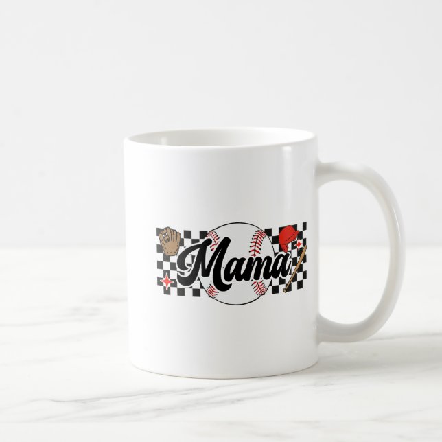 Mug Mama Jeu Vibes Fête des mères Fête des femmes Base (Droite)