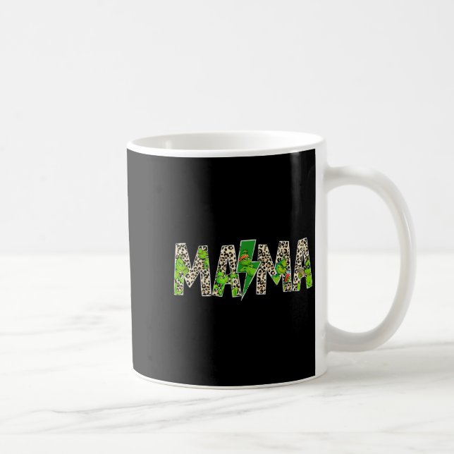 Mug Mama Leopard Retro Mom Nanny Grandma Mother's Day  (Droite)
