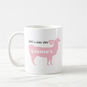 Mug Mama Llama rose maman aime liama