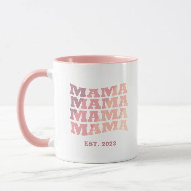 Mug Mama personnalisée établie (Gauche)