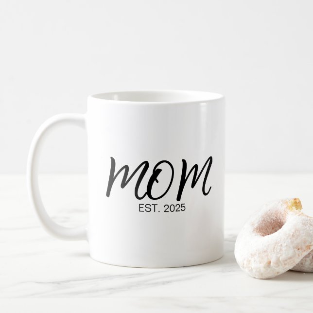 Mug Maman a établi nouveau cadeau maman (Avec donut)