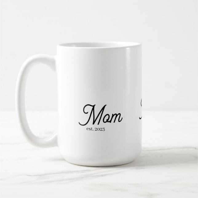 Mug Maman a établi un script noir (Gauche)
