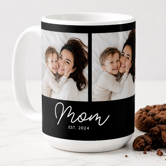Mug Maman a établi un script noir 3 Photo (Créateur téléchargé)