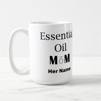 Mug Maman à l'huile essentielle avec son nom