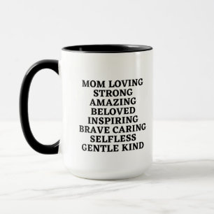 Mug Maman aimer forte Extraordinaire bien-aimée Inspir