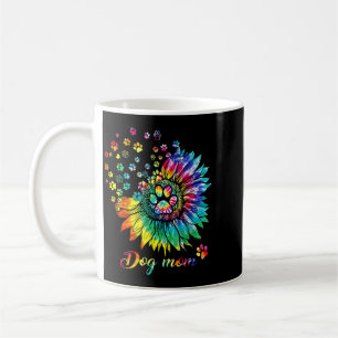 Mug Maman Chien Spirale Empreintes de Pattes de Chien