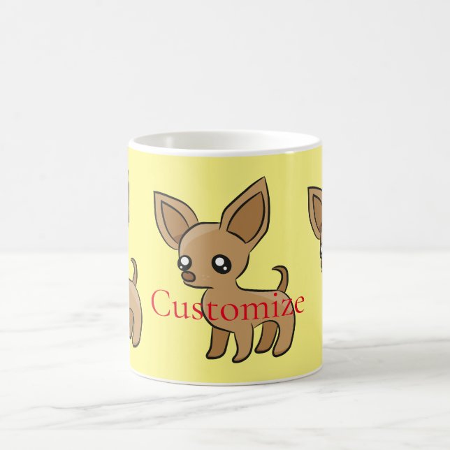 Mug Maman Chihuahua Mignonne Art Thunder_Cove (Centre)