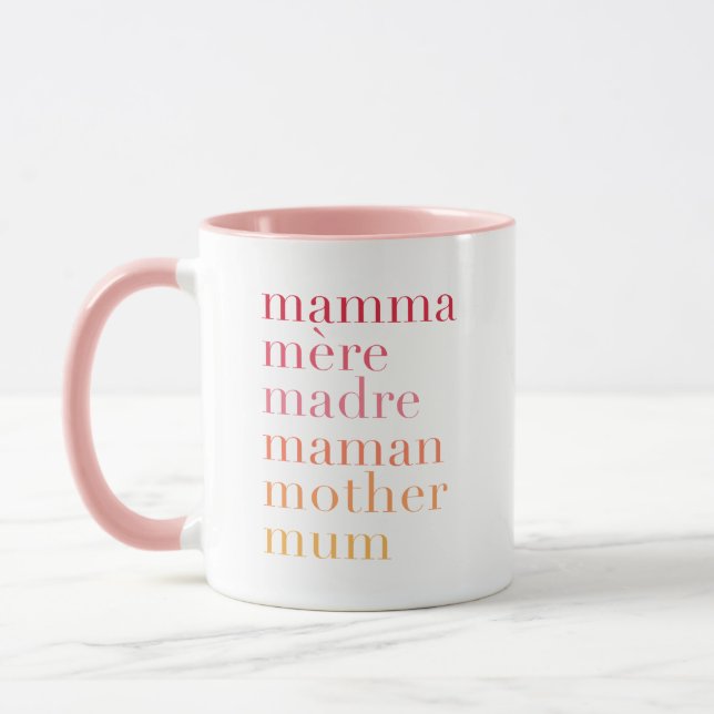 Mug Maman classique moderne (Gauche)