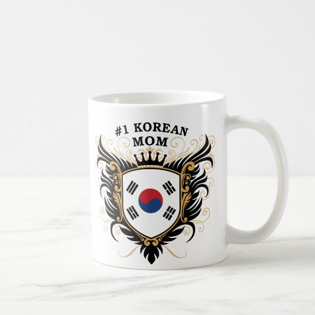 Mug Maman coréenne du numéro un (Droite)