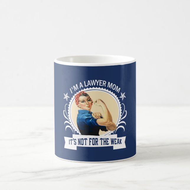 Mug Maman d'avocat - pas pour le faible (Centre)