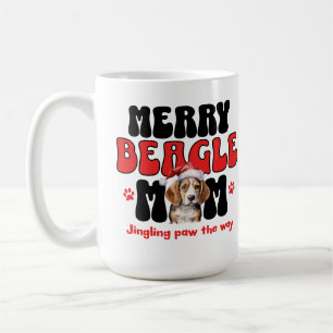 Mug Maman de Beagle pour les Fêtes