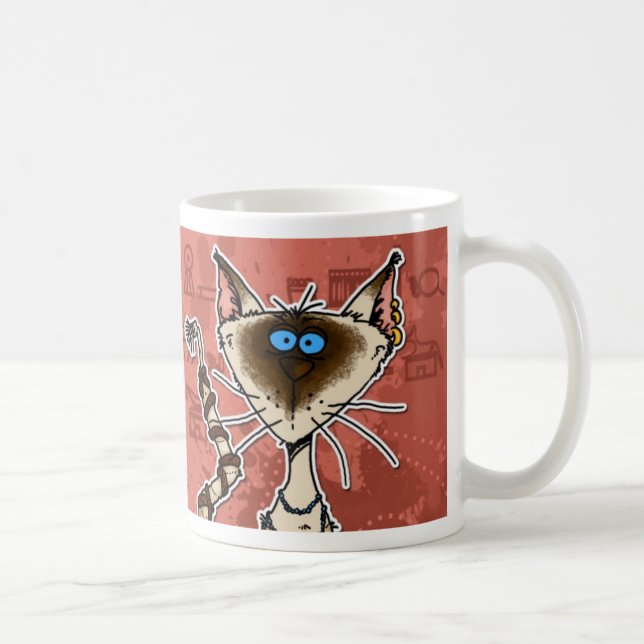Mug maman de chat (Droite)