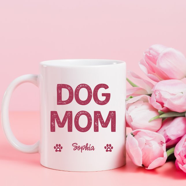 Mug Maman de chien personnalisée (Créateur téléchargé)