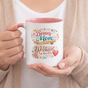 Mug Maman de cœur, Maman de titre pour la fête des Mèr