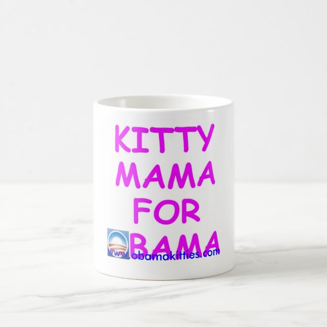 Mug Maman de Kitty pour Obama (Centre)